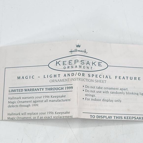 HALLMARK 1996 Atlanta Olympics Lighting the Flame Flickering & Musical Ornament - Picture 4 of 10